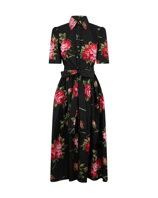 Dolce & Gabbana Black Long Dress