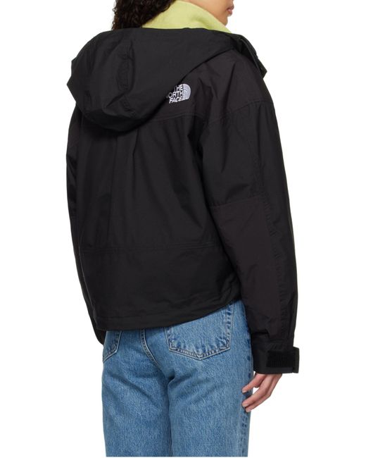 The North Face Black Logo Embroidered Hooded Jacket