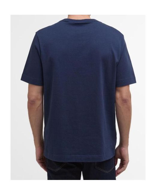 Barbour Blue B.Int Bento Tee Sn53 for men