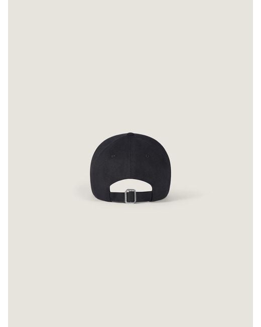 Givenchy Blue Logo Embroidered Baseball Cap for men