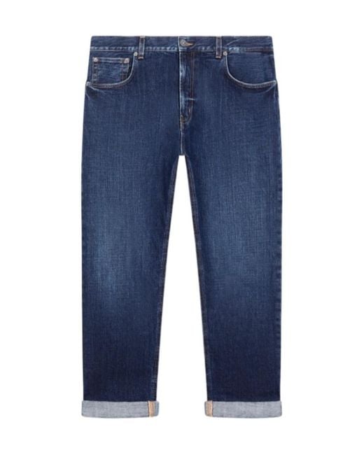 Dondup Blue Ervin Loose Fit Jeans for men
