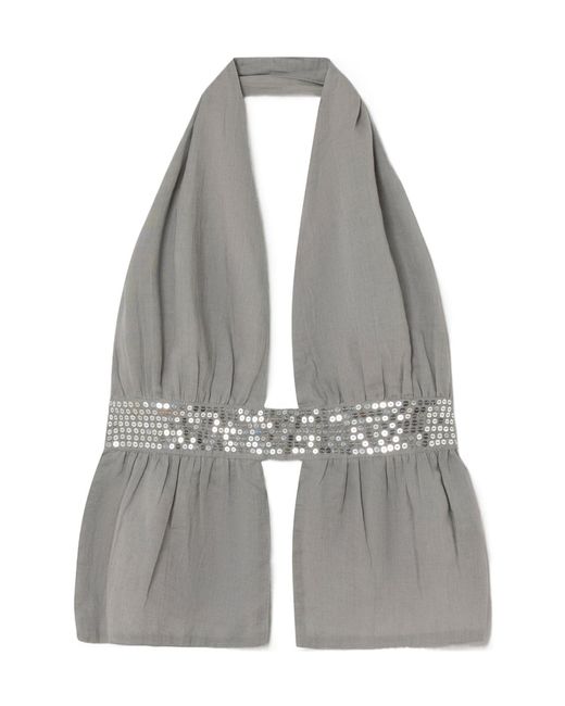 GIMAGUAS Gray Sleeveless Top