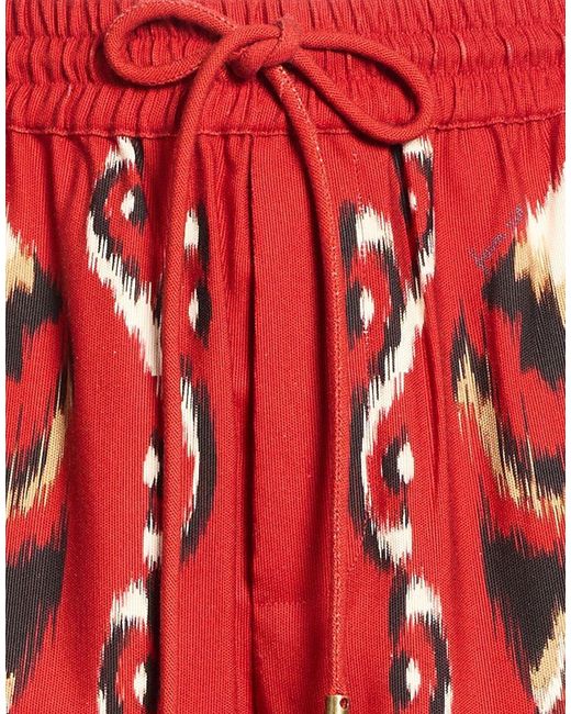 Farm Rio Multi-Colored Textured Casual Pants