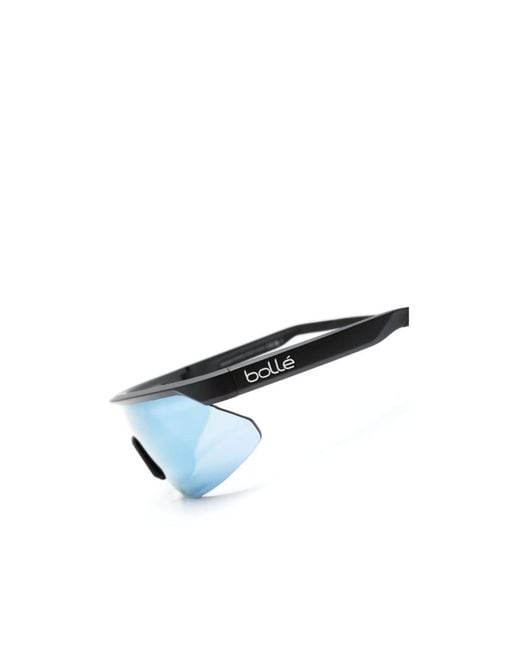 Patou Blue Wrap-Around Frame Sunglasses for men