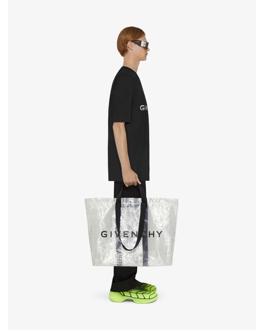 Givenchy Black Archetype Oversized T-Shirt for men