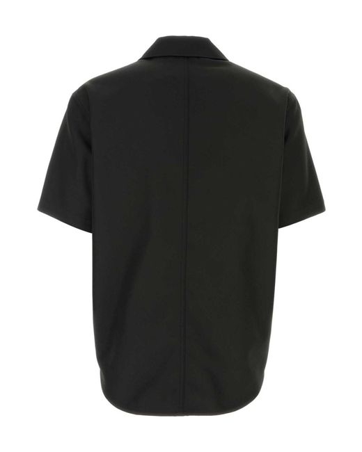 Courreges Black Skater Retro Shirt for men