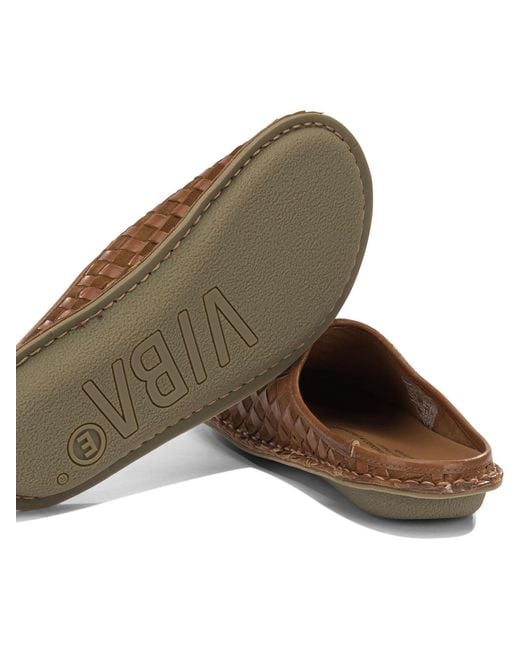 Comme des Garçons Brown Round-Toe Flat Slippers for men