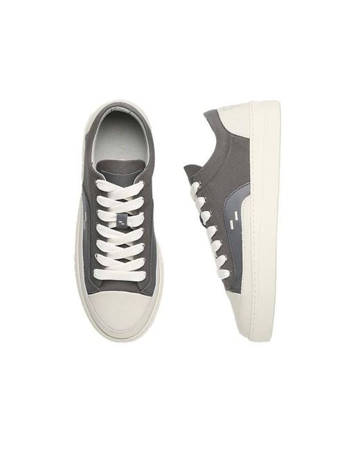 Filling Pieces Gray Lace-Up Sneakers for men