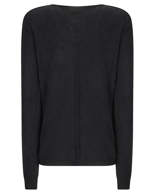 Rick Owens Black Concordians Ls Top