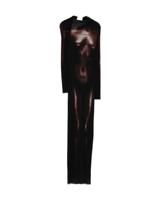 Jean Paul Gaultier Black Long Dress
