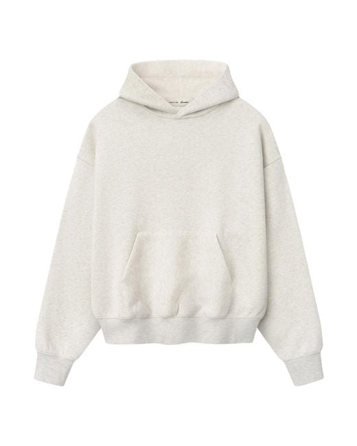 Fear Of God White Signature Classic Hoodie for men