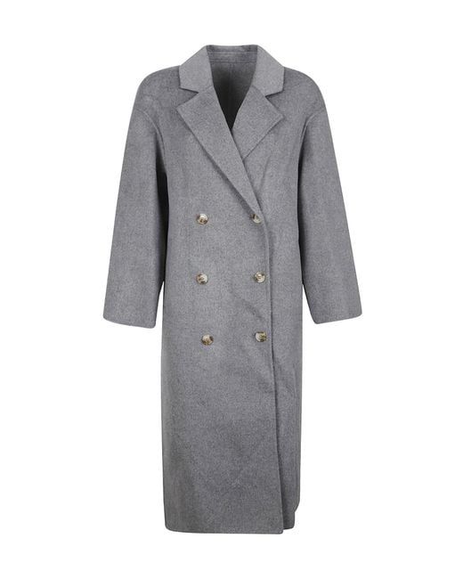 Loulou de Saison Gray Borneo Long Coat