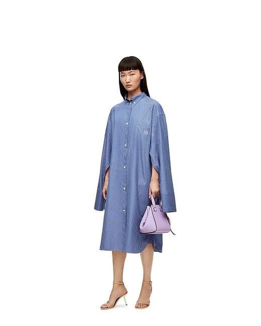 Loewe Purple Compact Hammock Bag