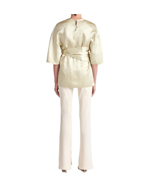 Nanushka White Besia Blouse