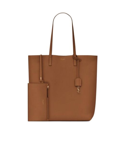 Saint Laurent Brown Shopping Bag N/S