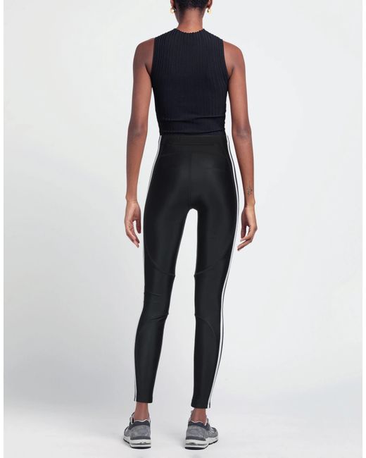 Balenciaga Black Solid Stretch Knit Pants