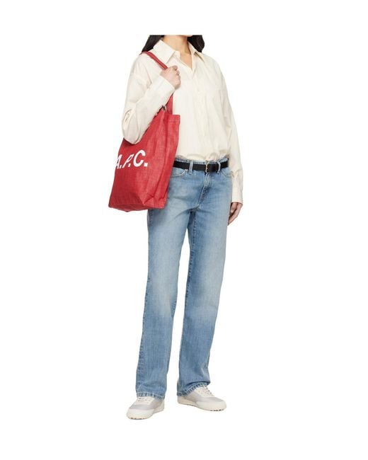 A.P.C. White Moe Sneakers for men
