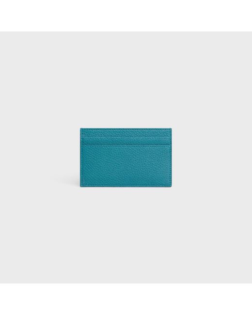 Céline Blue Medium Card Holder for men