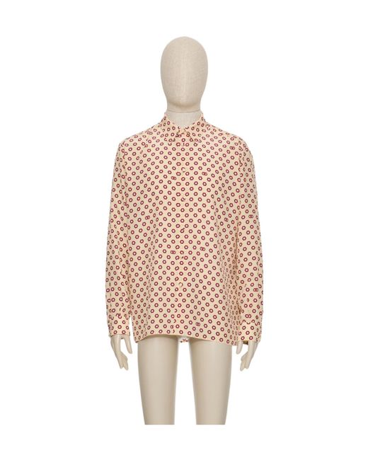 Valentino Pink Long Sleeve Shirt for men