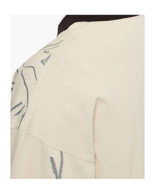J.W. Anderson White Jw Anderson Printed Rugby Sweatshirt for men
