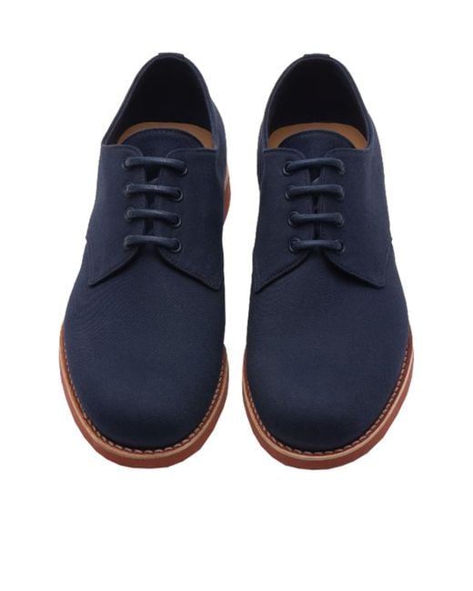 Church's Blue Matlock Canvas Derby for men