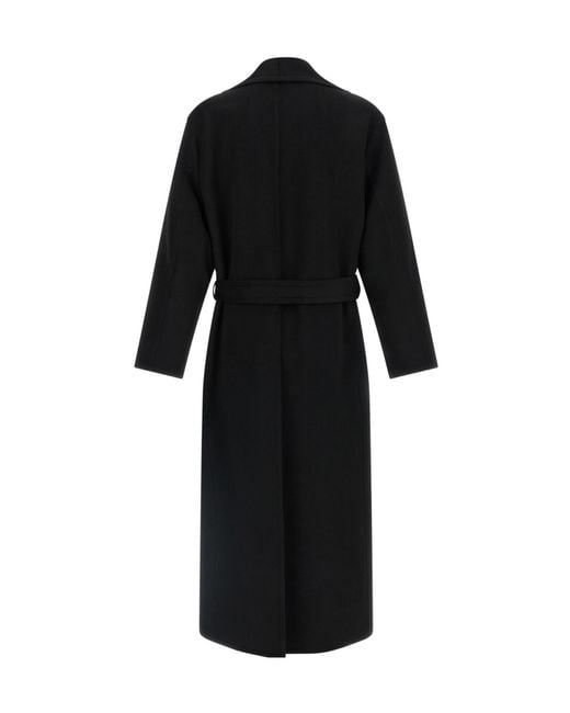 Tom Ford Black Cashmere Wool Coat for men