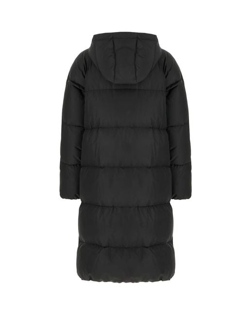 Brunello Cucinelli Black Hooded Cotton Jacket