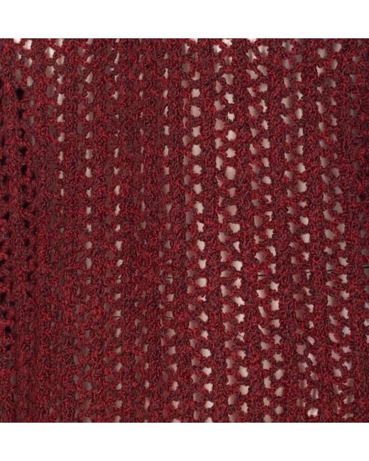 Max Mara Red Quaglia Sweater