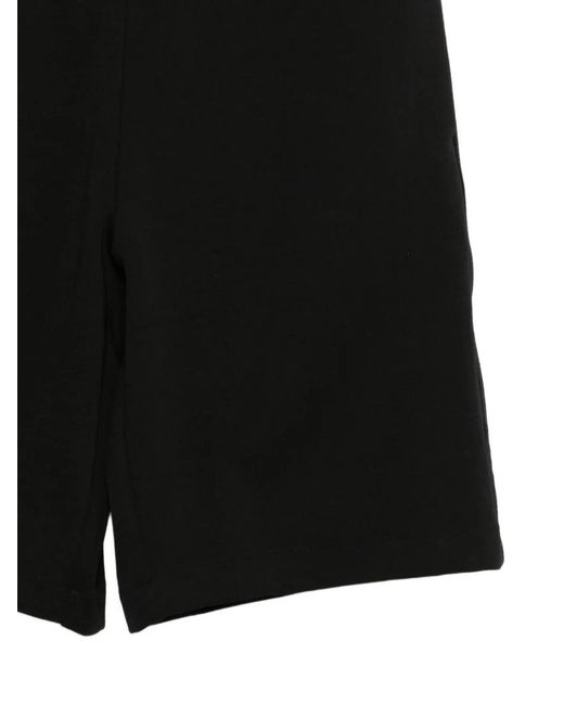 EA7 Black Logo Tape Performance Shorts for men