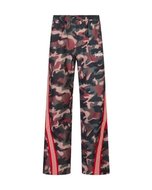 Barrow Red Printed Sweatpants for men