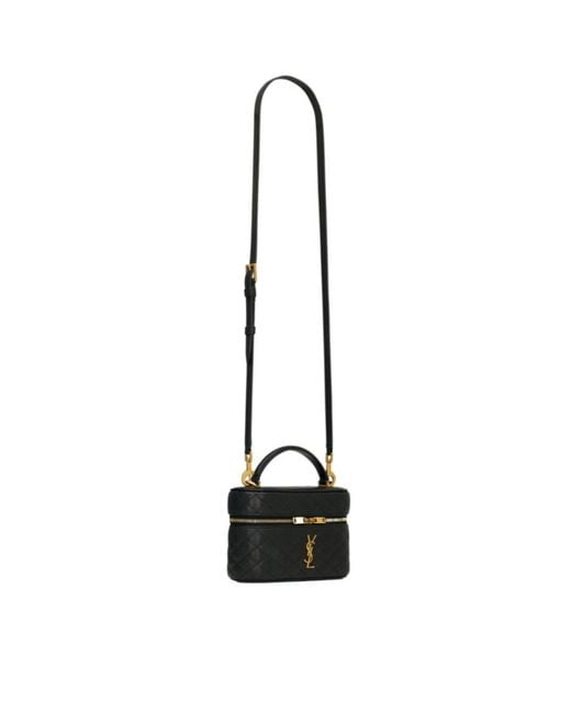 Saint Laurent White Gaby Vanity Bag