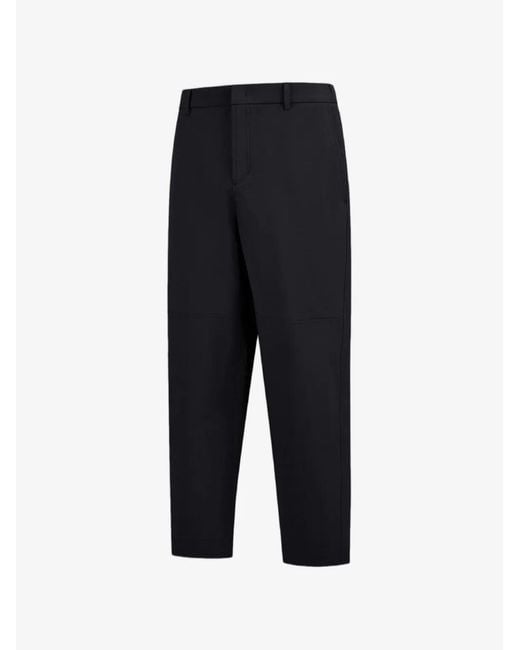 Herno Blue Casual Trousers With Belt Loops for men