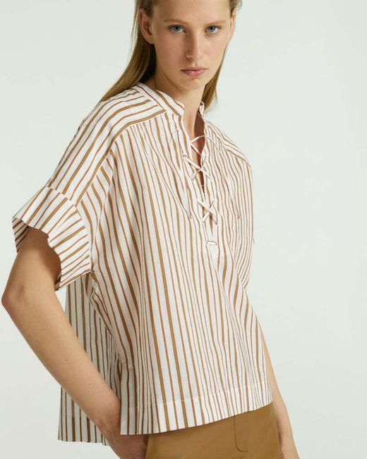 Yves Salomon Multicolor A Short Sleeved Shirt