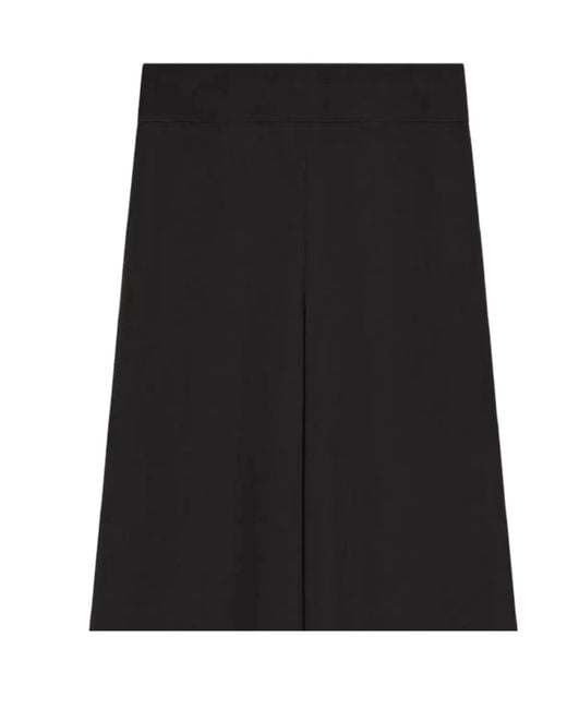 Joseph Black Wide Leg Trousers