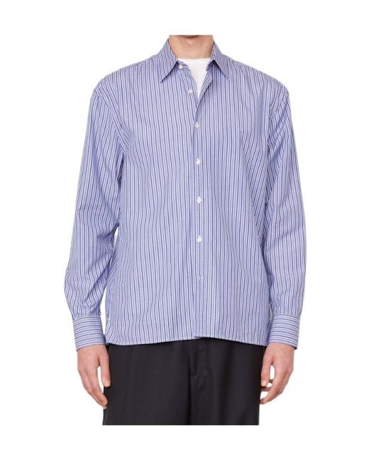 Officine Generale Purple Gad Shirt for men