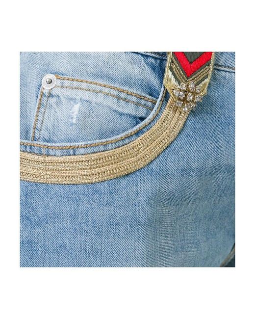 Ermanno Scervino Blue Slim Jeans
