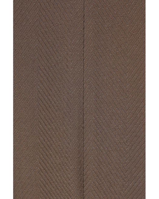 Magliano Brown Buttoned Coat for men