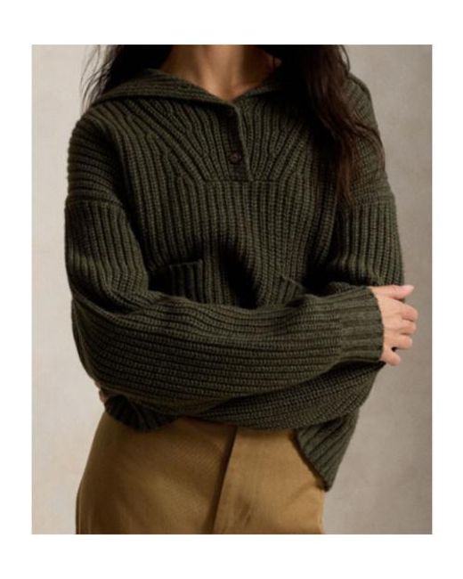 Polo Ralph Lauren Green Long-Sleeved Sweater