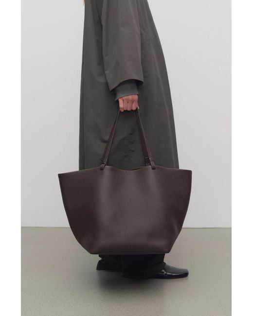 The Row Brown Xl Park Tote Bag