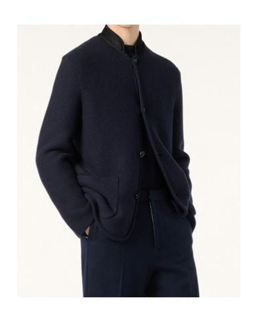 Loro Piana Blue Arola Jacket for men