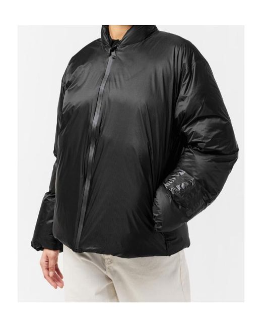 Rains Black Long-Sleeved Casual Jacket