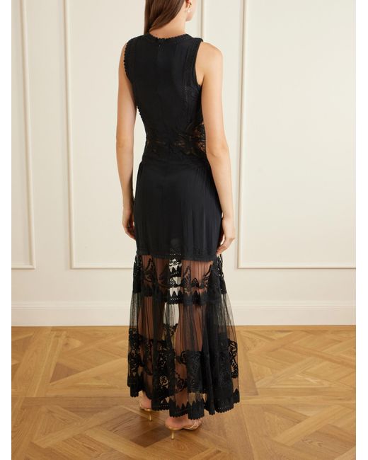 Ulla Johnson Black Sleeveless Dress