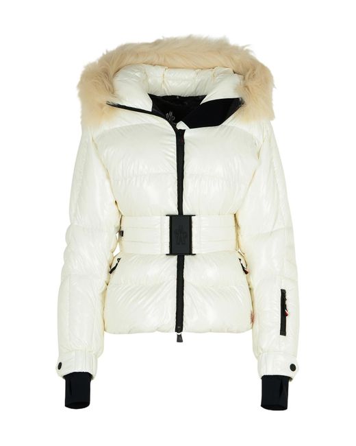 Moncler Multicolor 'Valdivia' Laqu㨠Nylon Down Jacket