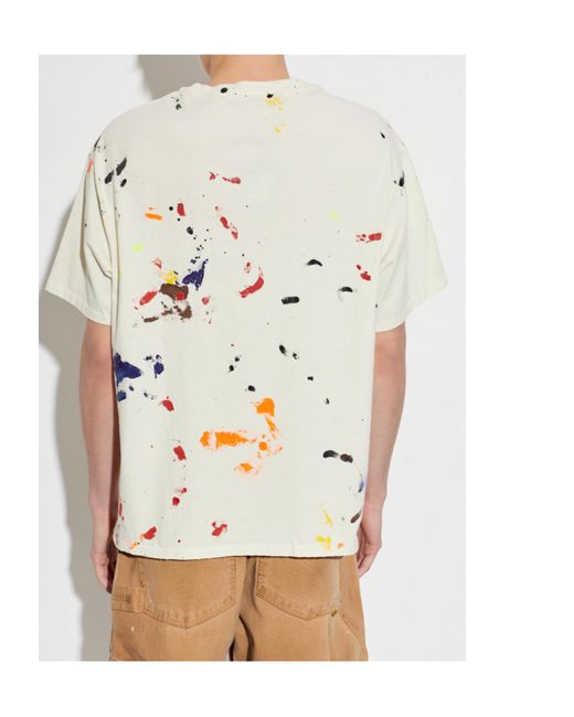 GALLERY DEPT. White Short-Sleeved T-Shirt for men