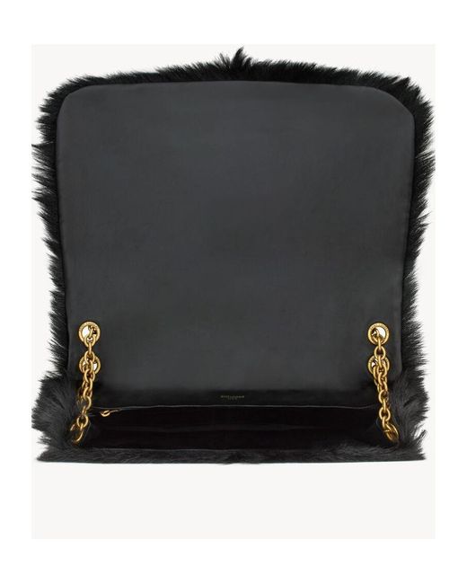 Saint Laurent Black Jamie 4.3 Logo Detailed Shoulder Bag