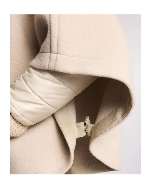 Fay Natural 3-In-1 Double-Sided Cape Coat