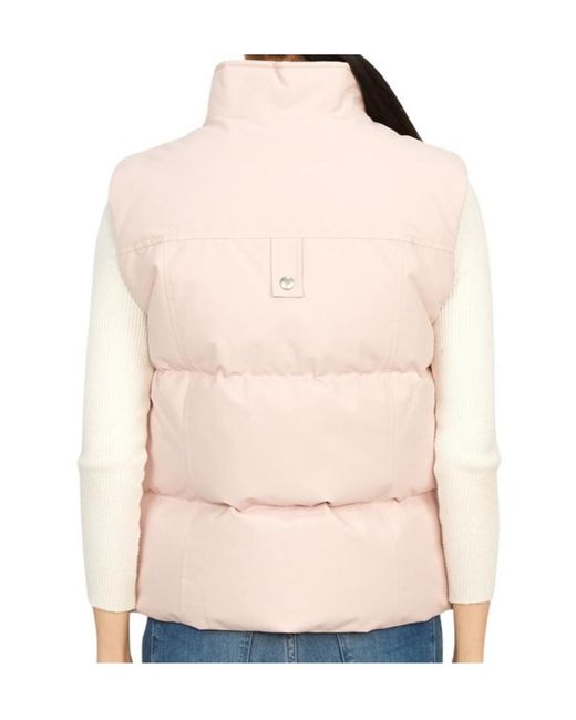 Moose Knuckles Pink Sleevless Down Vest