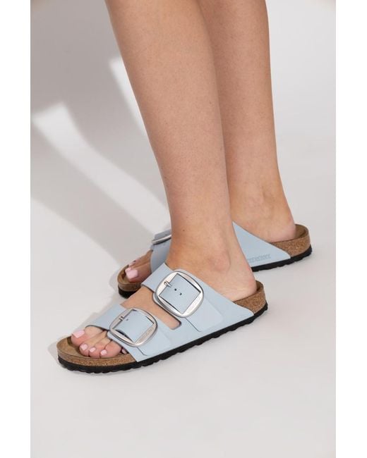 Birkenstock Blue Arizona Big Buckle Sandals