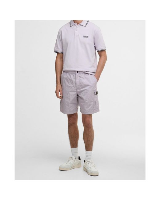 Barbour Blue Logo-Detail Shorts for men