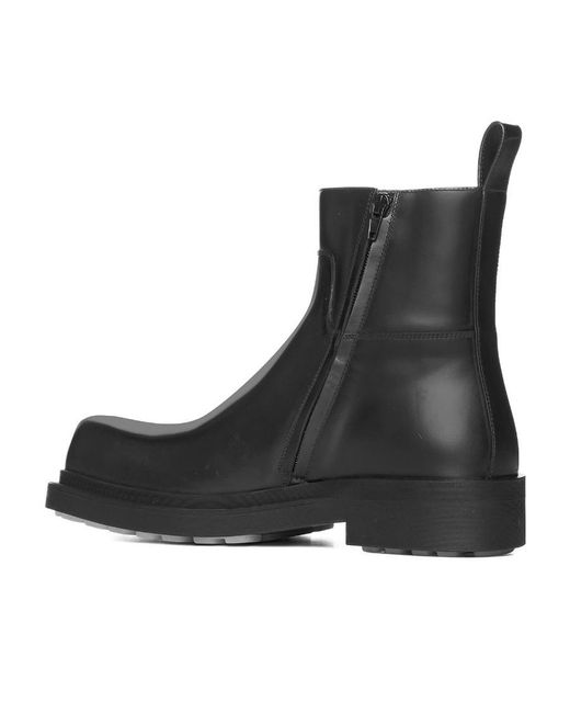 Bottega Veneta Black Ben Ankle Boots for men